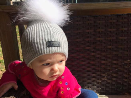 Baby in a Cute Hat